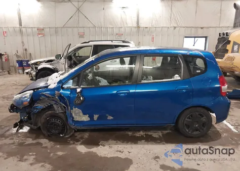 2007 Honda Fit из США, поврежденный, VIN JHMGD37427S066124